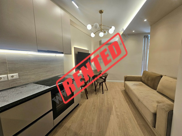One bedroom apartment for rent in Anastas Kullurioti Street, near Zhan D'Ark Boulevard, in Tiran